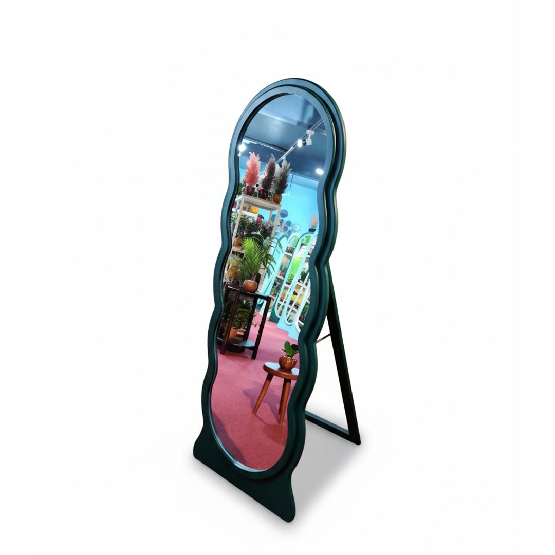 Adooch Wavy Full-Length Standing Mirror - for Bedroom, Living Room & Entryway
