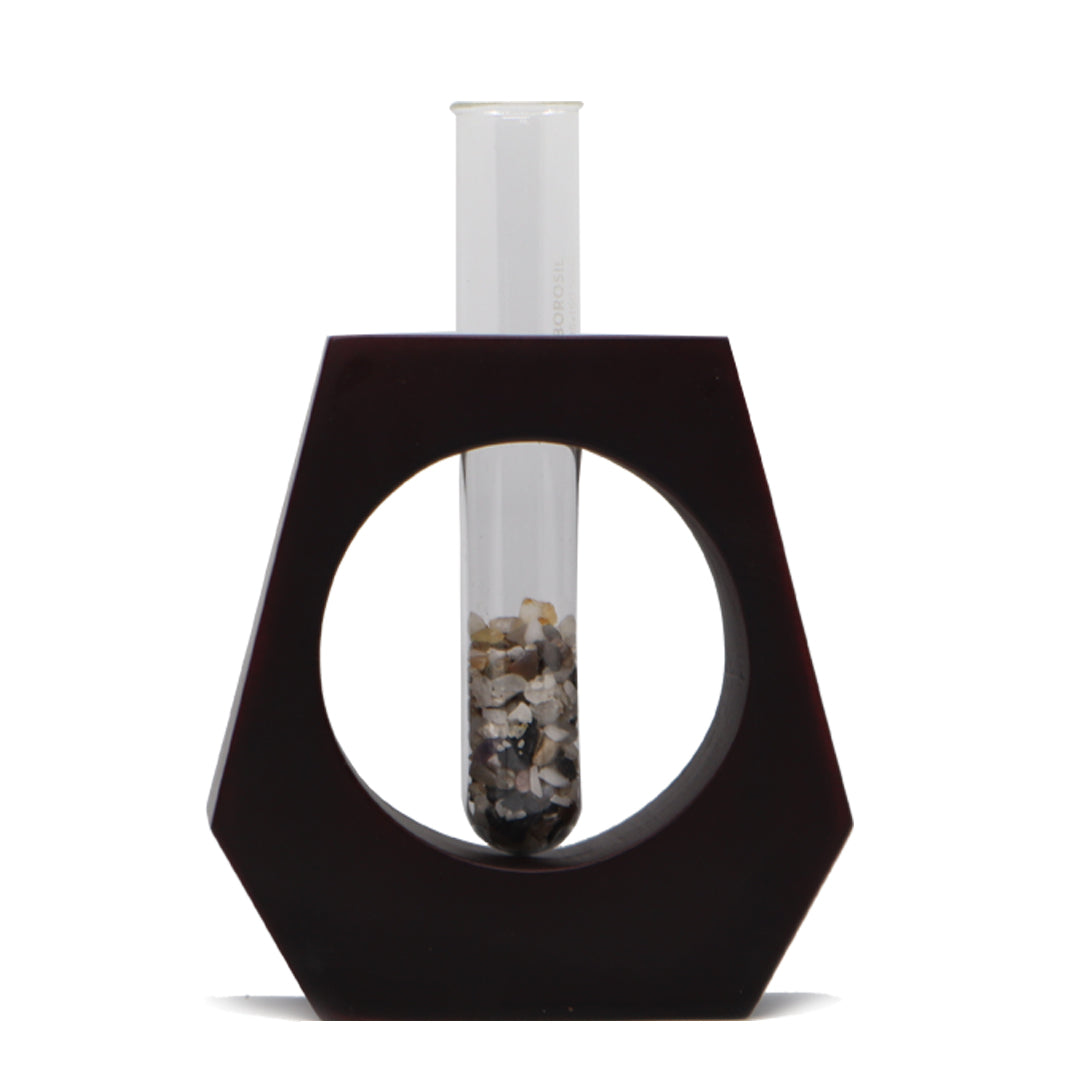 Wooden Test Tube Planter