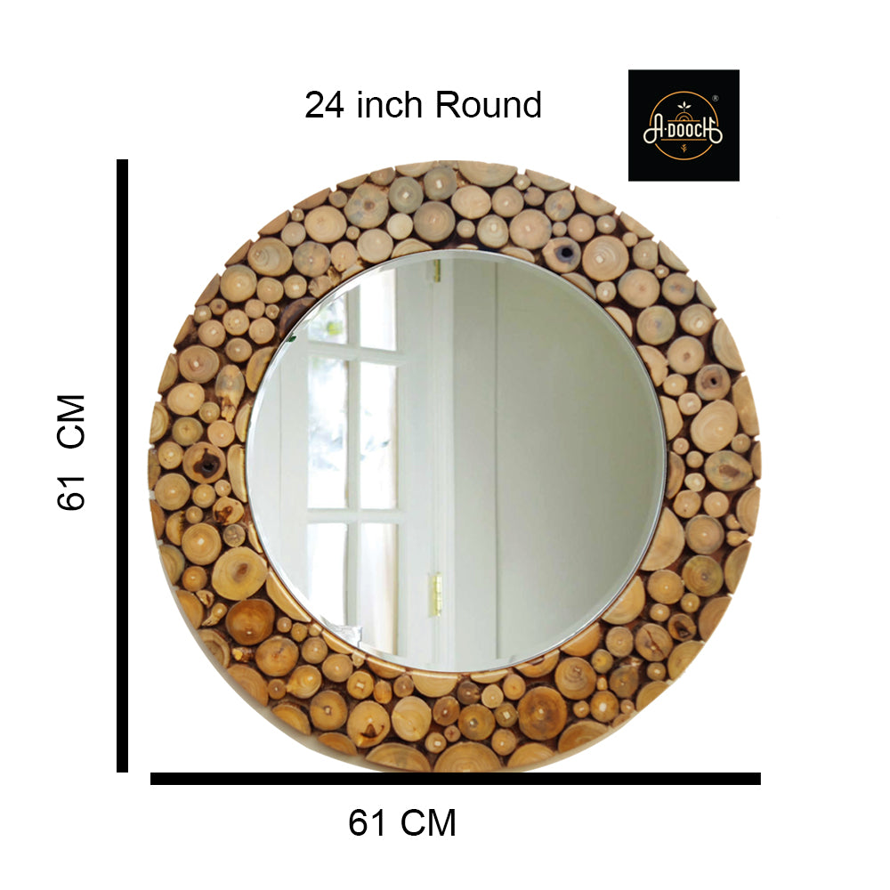 Wooden Mirror